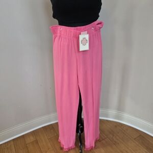Juicy Couture Pink Track Pants NWT Butter Soft. Size M